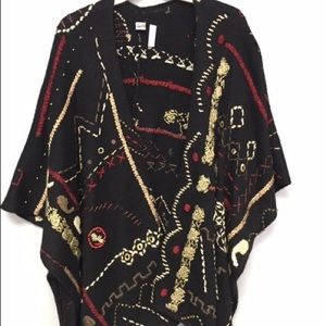 Chico’s cape-style cardigan